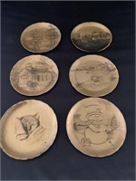 Wendell August Bronze Small Plates x6