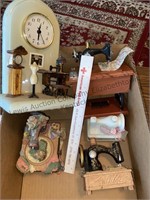 Box of Sewing decorative items