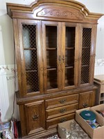 Large China cabinet/buffet approximate measures