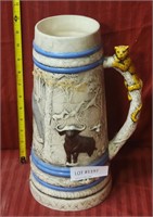 HOLLAND MOLD ANIMAL DECORATED CERAMIC MUG