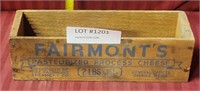 FAIRMONT'S 2-LB. WOOD CHEESE BOX - OMAHA