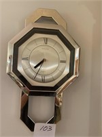 Silver Heirloom Clock