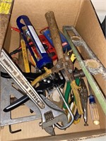 Mixed box of various tools