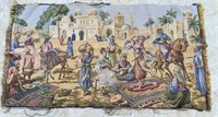 Antique tapestry - middle east motif - measures 33