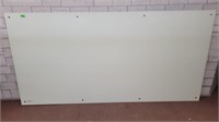 Large new style white board (glass/metal) 8ft long