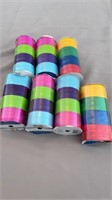 7 tubes of curling ribbon 80ft each