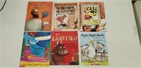 7 Scholastic books, over the moon, Giggle Giggle
