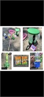 Bug catching and bubble blowing gear for the