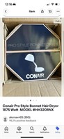 Conair Pro Style Bonnet Hair Dryer 1875 Watt