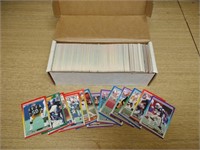 Box Of Assorted Football Cards