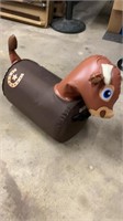 Hip hoppers inflatable bull