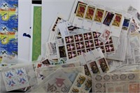 US Stamps FACE VALUE $360+ in singles to plate blo