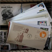 US Stamps 550+ First Day Covers, Unaddressed and m