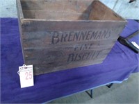 Brennenan\'s Advertising Wood Crate
