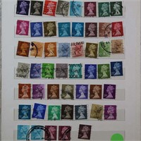 Great Britain Stamps Machin heads100+different on