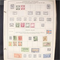Worldwide Stamps 1000+ stamps Iceland to Venezuela