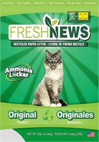 Fresh News Paper Pellet Cat Litter