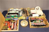 DIECAST CARS, TRAIN SET, ETC.: