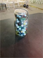 Jar full of marbles
