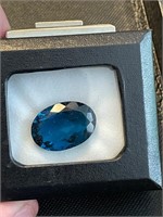 15.65ct Oval Blue Paraiba Tour