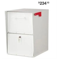 ARCHITECTURAL MAILBOXES 5100W Oasis Mailbox, Whit