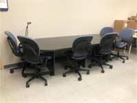 Conference table w/ chairs