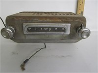 Vintage Chevy Car Stereo