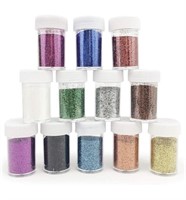 ALLGALA 12 COLOR GLITTER BOTTLE MODEL NO 85101