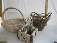 Vintage Baskets,