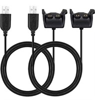 JIUJOJA CHARGING CABLE FOR SMART HR WATCH 2-PACK