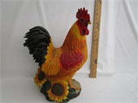 Rooster Decor Resin Made