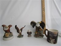 Ceramic Eagle Collection W/Coffee Mug