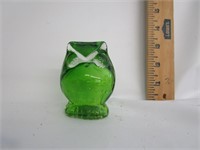 Norcrest Glass Owl Paperweight
