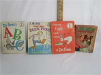 1960's Dr Seuss Books,Lassie