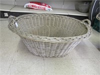Very Large Wicker Laundry Basket