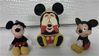 Vintage Mickey Mouse Figures