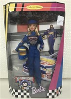Collector Edition 50 Anniversary NASCAR Barbie