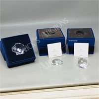 3-Swarovski crystal gift items, original boxes