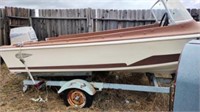 Larson Lapline Boat and Trailer/Does Not Run