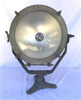 Vintage industrial light (no light bulb) 21" x 27"