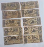 Group of replica union states currency  pb