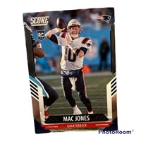 Mac Jones 2021 Chronicles Score Football RC