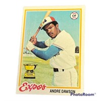 Andre Dawson 1978 Topps Baseball