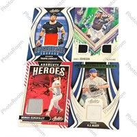 Baseball Uniform Relic Card Lot