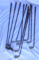 Set of new Ram golf clubs with drivers