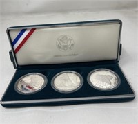 U.S. veterans commemorative silver dollars