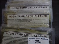 High Temp Grill Cleaner 20ct