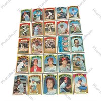 1972 Topps Baseball Lot of 25