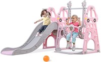 AS IS-Toddler Slide and Swing Set
