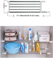 Baoyouni Closet Tension Shelf & Rod